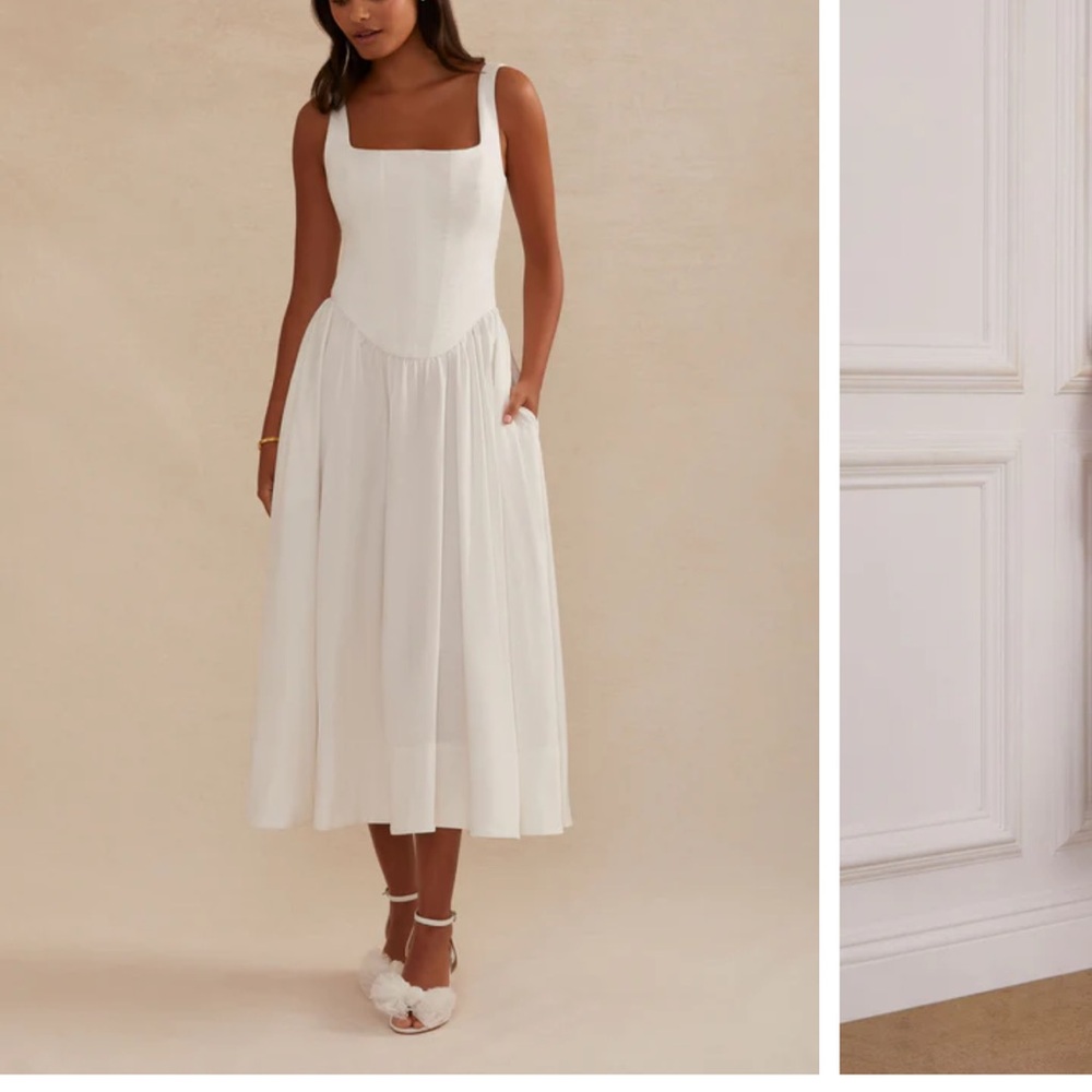 Birdy Grey Lauren Drop Waist Dress